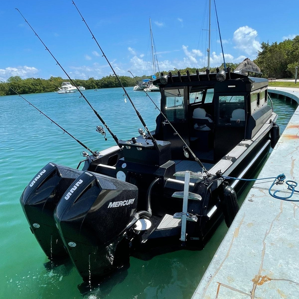 Fishing Boat Trailer - 18ft Alüminyum Balıkçı Teknesi, Motorlu ve