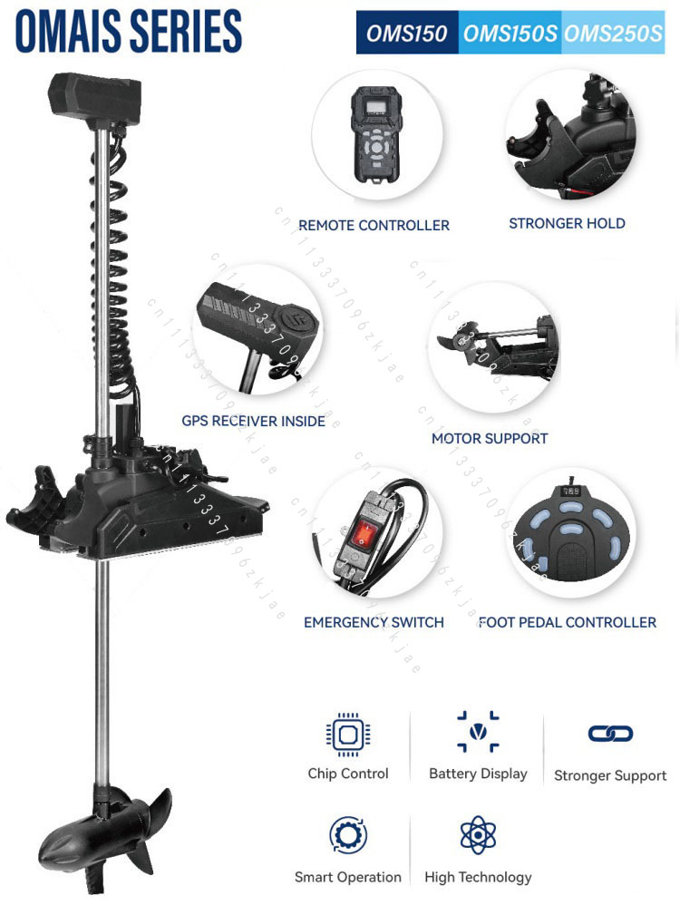 Fishing Boat Trolling Motor - Promosyonlu Elektrikli Trolling Dıştan Takma Motorlu