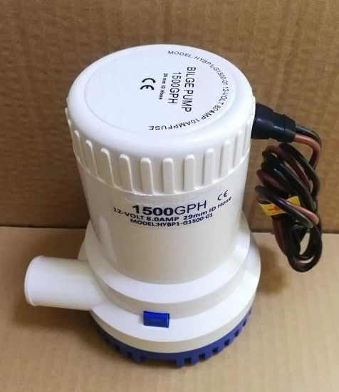 Fishing Boat Bilge Pump - Otomatik Dalgıç Tekne Sintine Suyu Pompası