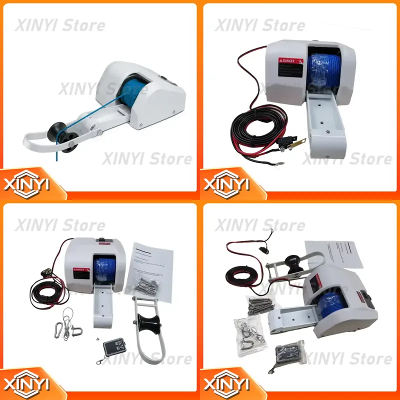 Fishing Boat Anchor Winch - GDYAC35SW 12V Elektrikli Tekne Çapa Vinci