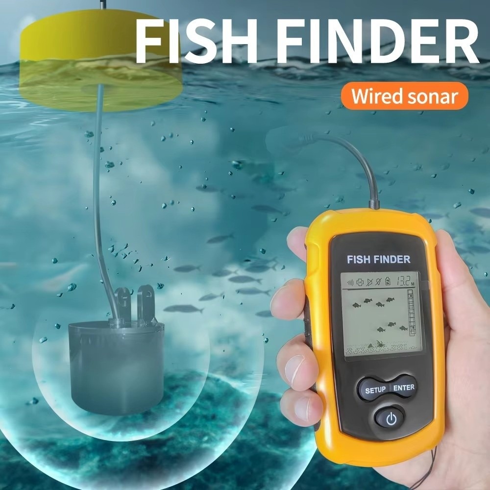 El Tipi Taşınabilir Balık Bulu - Fishing Boat Depth Finder incelemesi ve fiyatı