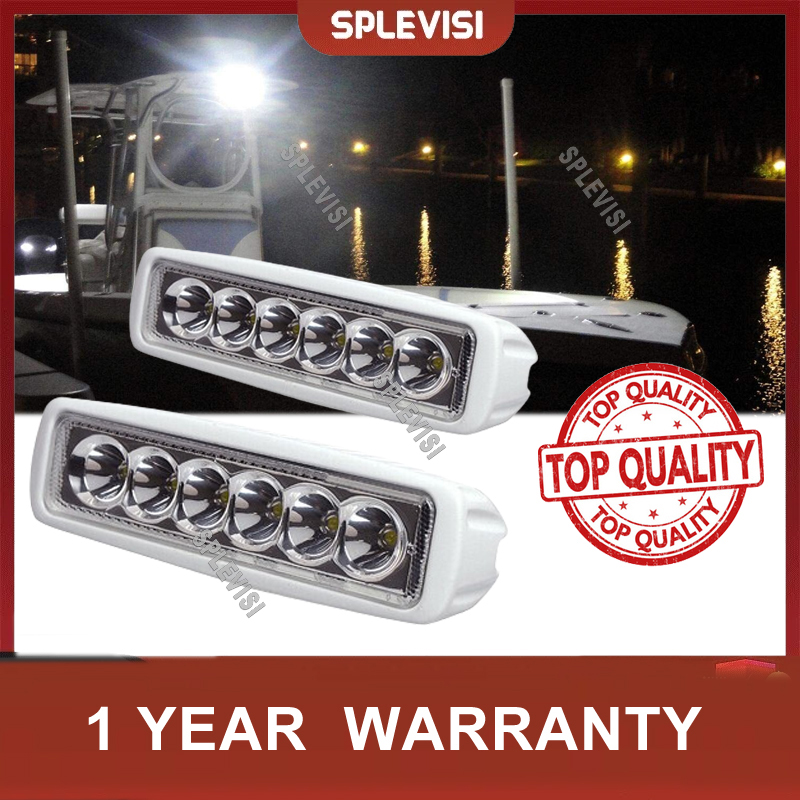 2 adet 12V 6 LED güverte deniz - Fishing Boat Navigation Light incelemesi ve fiyatı